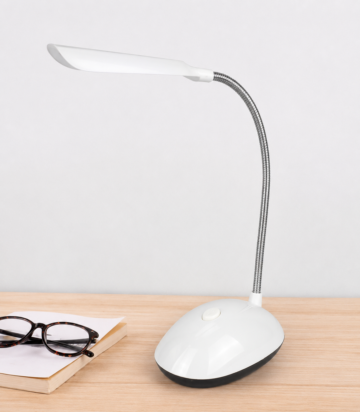 Lampada da scrivania flessibile flessibile velora
